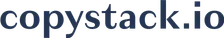 copystack website home screen